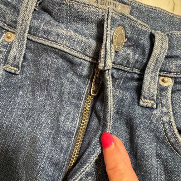 AGOLDE Sophie High Rise Ripped Distressed Jeans - Picture 12 of 16